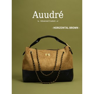 Auudre Túi xách dung tích lớn Dây xích nữ Túi đeo vai Nách Túi đi lại