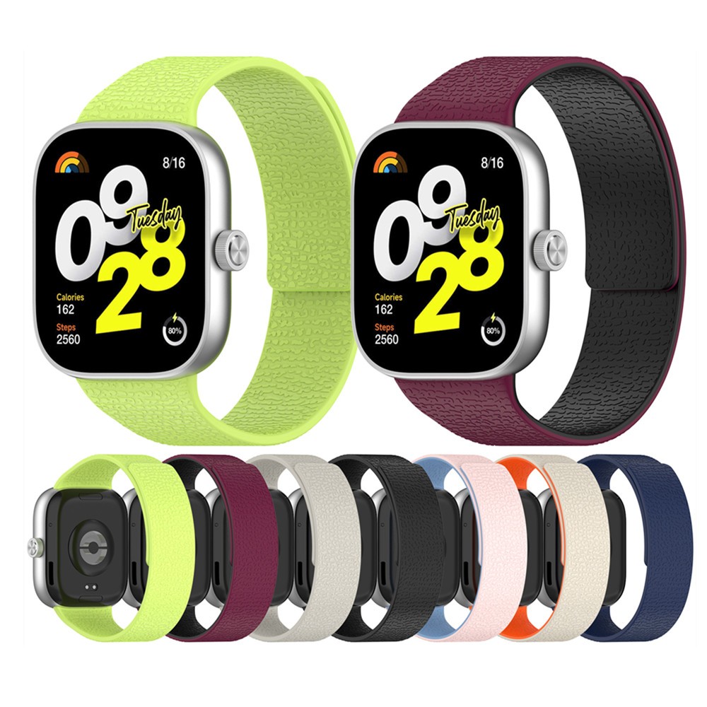 Dây Đeo Đồng Hồ Cho Redmi Watch 6 5 4 Dây Phụ Kiện Silicon Mềm Cho Vòng Tay Xiaomi Mi Band 8Pro 9Pro