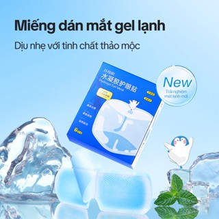  Mặt Nạ Mắt Lạnh Lutein Hydrogel ZSM Hàng Chính Hãng - Giảm Mỏi Mắt Khô Mắt Quầng Thâm Sau Khi Dùng Thiết Bị Điện Tử & Làm Việc - Chiết Xuất Thảo Mộc Thân Thiện Da Bịt Mắt Ngủ Có Gel Làm Mát - Hộp 7 Miếng 