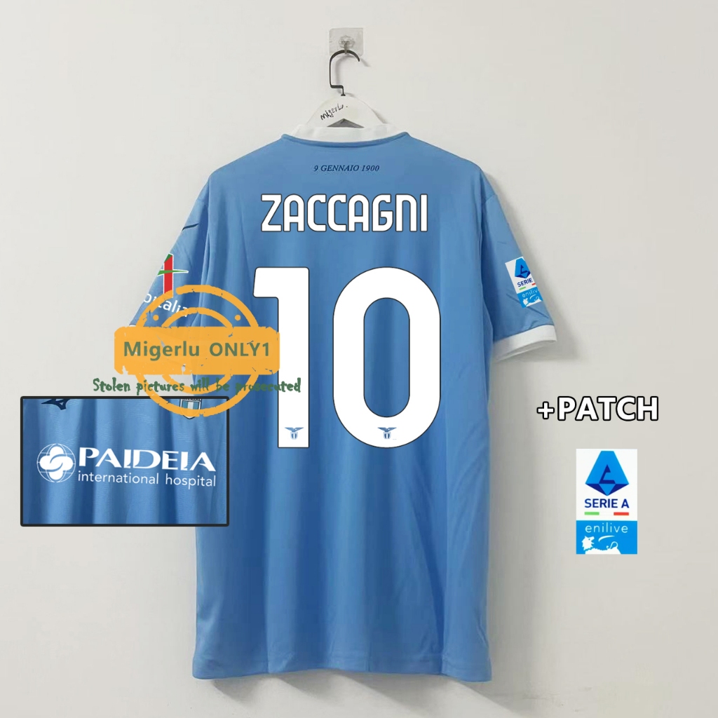 25 / 26 LAZIO HOME FANS EDITION FOOTBALL JERSEY S-4XL