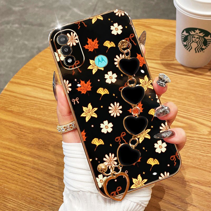 VRQR Dành Cho Motorola Moto G8 Play G8 Plus G8 Power Lite Vỏ Điện Thoại Chống Sốc Lá Rơi Có Vòng Tay