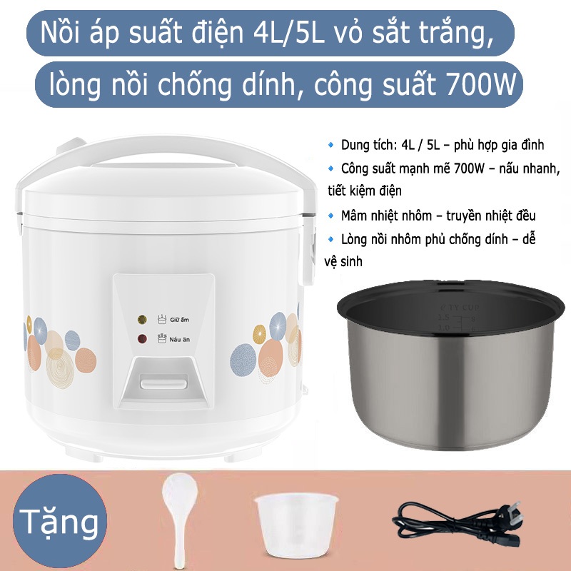 Nồi cơm điện đơn giản DRC-8031