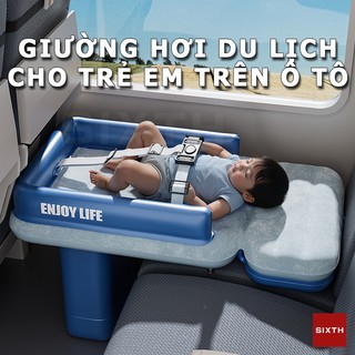 Giường bơm hơi trẻ em trên ô tô Đệm ô tô cho trẻ em giường cho trẻ em bé sơ sinh ngủ trên xe ô tô đệm bơm hơi ghế sau xe ô tô Du Lịch Trẻ Em Nệm Bơm Hơi Nệm hơi oto mini cho bé nằm cao cấp