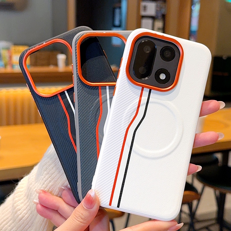 YUTANG Tích Hợp Dây Vòng Từ Tính Nối Da Dành Cho Oneplus 15 Oneplus13 13T 13s Bảo Vệ Vỏ Cứng Chống S