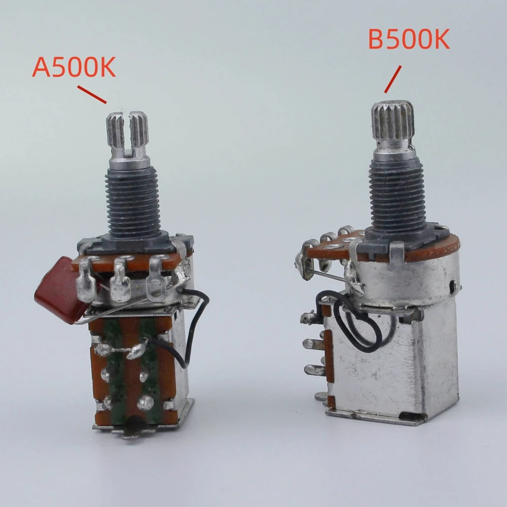 Alpha 500k Âm Thanh Côn Đẩy / Kéo Nồi Cho Đàn Guitar / Bass Chiết Áp A500K / B500K