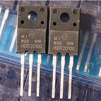 5 CÁI HBR20100 HBR20150 HBR20200 MBR20100 MBR20150 MBR20200 TO-220F Diode chỉnh lưu Shoteky ¥1 Bán 4