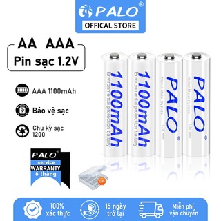 Pin Sạc PALO AAA 1.2V Ni MH Dung Lượng 1100mAh（4pcs）