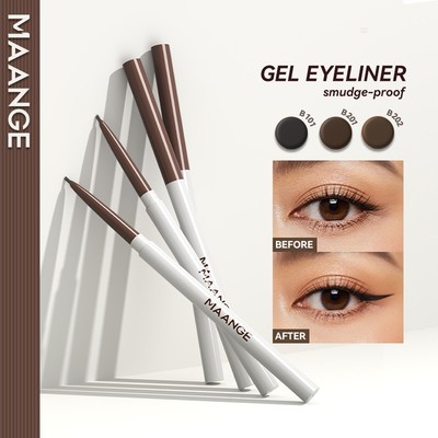 Bút kẻ mắt MAANGE Gel chống thấm nước không bị nhòe lâu trôi suốt 24 giờ