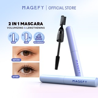  Mascara MAGEFY Hỗ Trợ Giúp Cong Và Dày Mi Lâu Trôi Chống Nước 