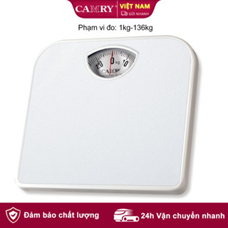 Cân cơ học độ chính xác cao CAMRY Không cần sạc,Cân tối đa 130kg, bền bỉ Cân sức khỏe cơ học