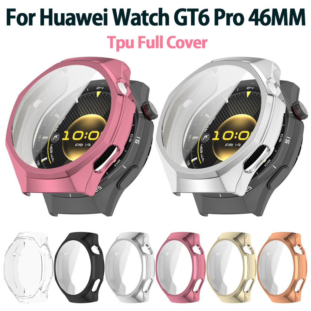 Dành Cho Huawei Watch GT6 Pro Tpu Vỏ Bảo Vệ Vỏ Xung Quanh Khung Ốp Lưng Bảo Vệ Cho Huawei Watch GT6 