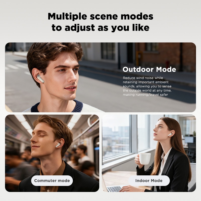 Miniso MS106 Tai nghe dịch không dây AI Tai nghe nhét tai Tai nghe chơi game Chống nước IPX5 Âm thanh nổi HiFi | BigBuy360 - bigbuy360.vn