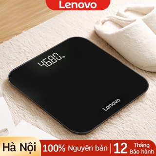 Cân điện tử Lenovo Smart Scale 150kg màn hình LCD rõ nét kính cường lực cao cấp thiết kế gọn nhẹ - Bảo hành 12 tháng