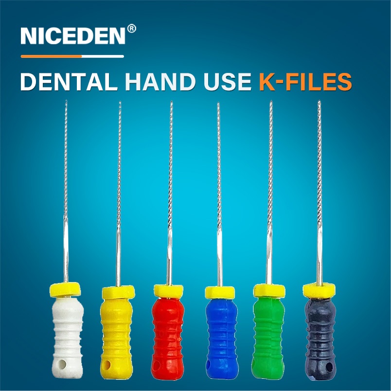 NICEDEN 21 / 25 / 31mm Tập tin nha khoa Dụng cụ nha khoa Dụng cụ nha khoa, Tệp Endo nha khoa K-File
