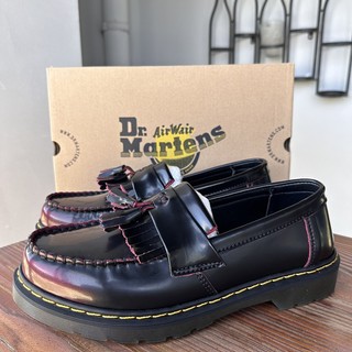 Dr.martens Giày lười nam Da Thật Chính Hãng Nam Loafers Unisex Slip On Tua Rua Da Loafers 38-45