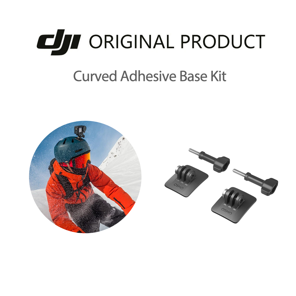 Bộ đế dính cong DJI Osmo Action cho DJI Osmo 360 / Osmo Nano / Action 5 Pro / 4 / 3 / 2