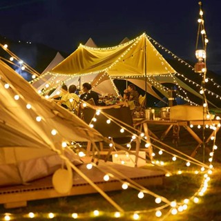 Dây Đèn Led Trang Trí Cherry Ball dùng trang trí lều cắm trại Trang Trí Phòng Ngủ, Quán Cà Phê