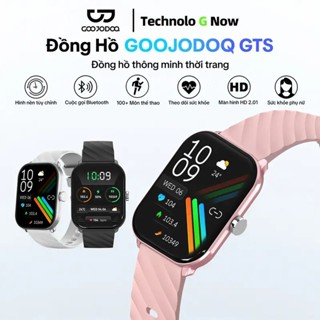  GOOJODOQ böng HÃò ThÃng Minh GTs - MànHinh 2.01" HD Goi Bluetooth bo Nhip Tim Hon100 M'n The Thao ThÃ¤i Trang Nam Nǔ 