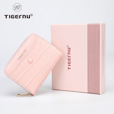 Tigernu 81215 Ví Nữ Mới 2025 Da Thật Chính Hãng 16 Khe Cắm Ví Thời Trang Tối Giản Dung Tích Lớn Ví Đựng Tiền Xu Cho Nữ Hộp Quà Tặng Bao Gồm