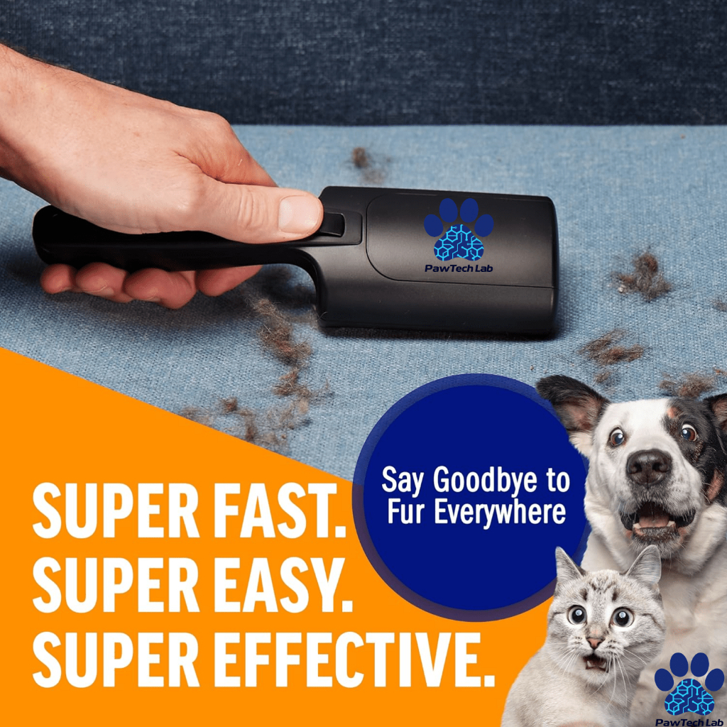 [PawTech Lab] Máy tẩy lông thú cưng Mini Lint Roller | Có thể giặt và tái sử dụng | Dành cho quần áo