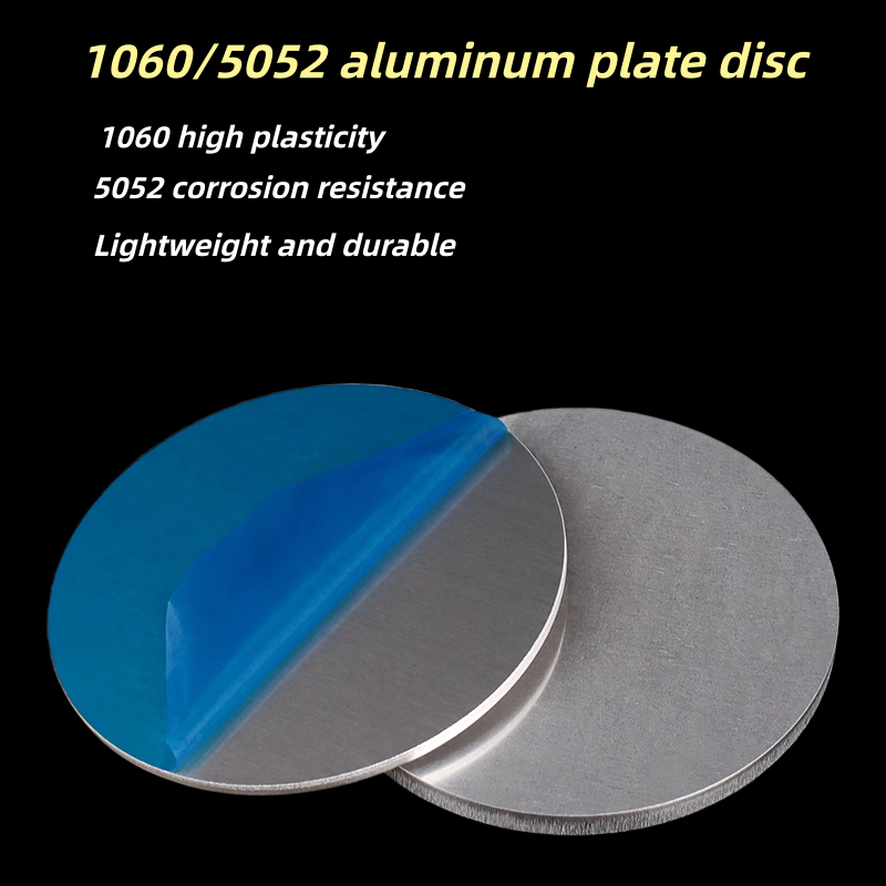 Đĩa hợp kim nhôm 1060 / 5052 đĩa nhôm, nhiều kích cỡ, phụ kiện mô hình thủ công DIY tùy chỉnh, miếng