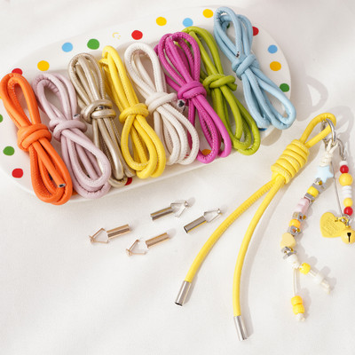 Dây da PU 6mm x 1m cho DIY và phụ kiện trang sức