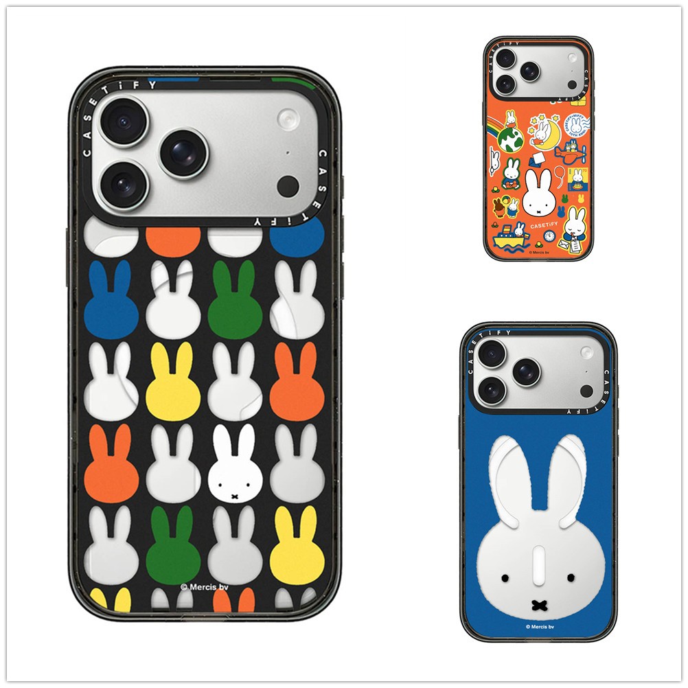 Không Dây Từ Tính Cho iPhone 17 16 15 Pro Max Miffy Sticker Ốp lưng iPhone 11 12 13 14 Pro Max Plus 