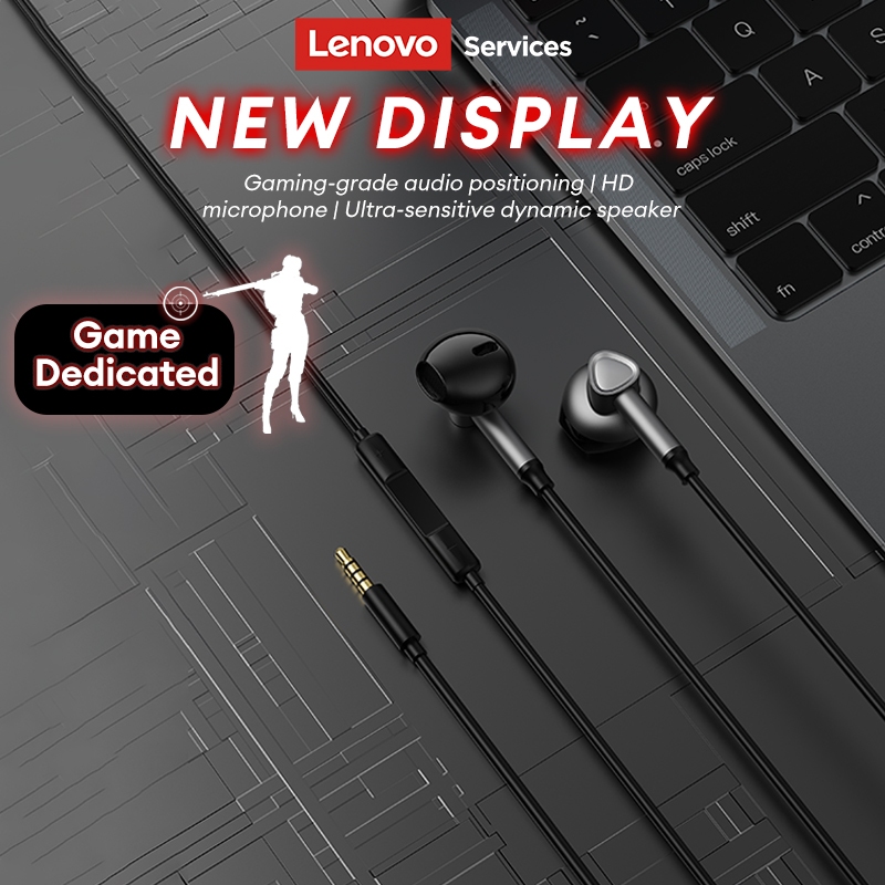 Lenovo Y101and Y101 PRO Giắc cắm 3,5mm Tai nghe có dây đa năng Âm thanh nổi Âm thanh nổi Tai nghe điện thoại | BigBuy360 - bigbuy360.vn