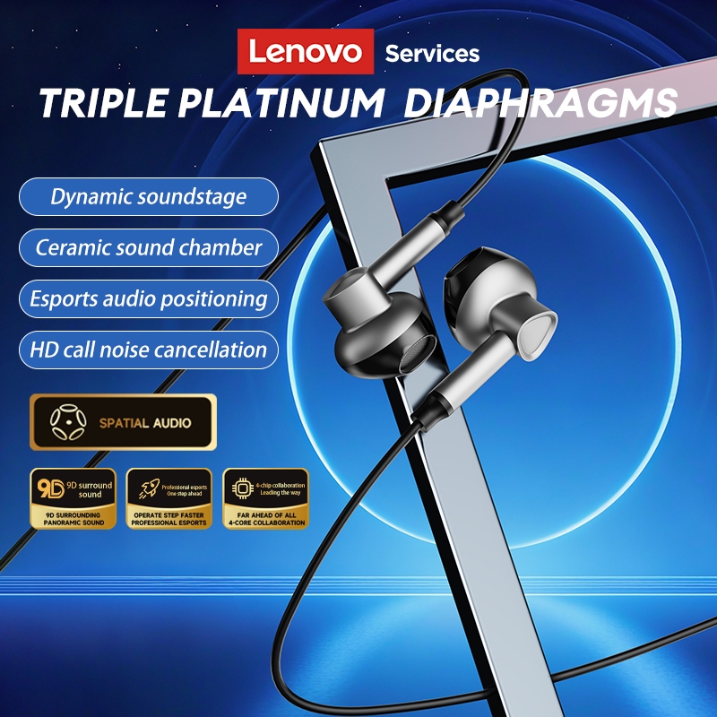 Lenovo Y101and Y101 PRO Giắc cắm 3,5mm Tai nghe có dây đa năng Âm thanh nổi Âm thanh nổi Tai nghe điện thoại | BigBuy360 - bigbuy360.vn