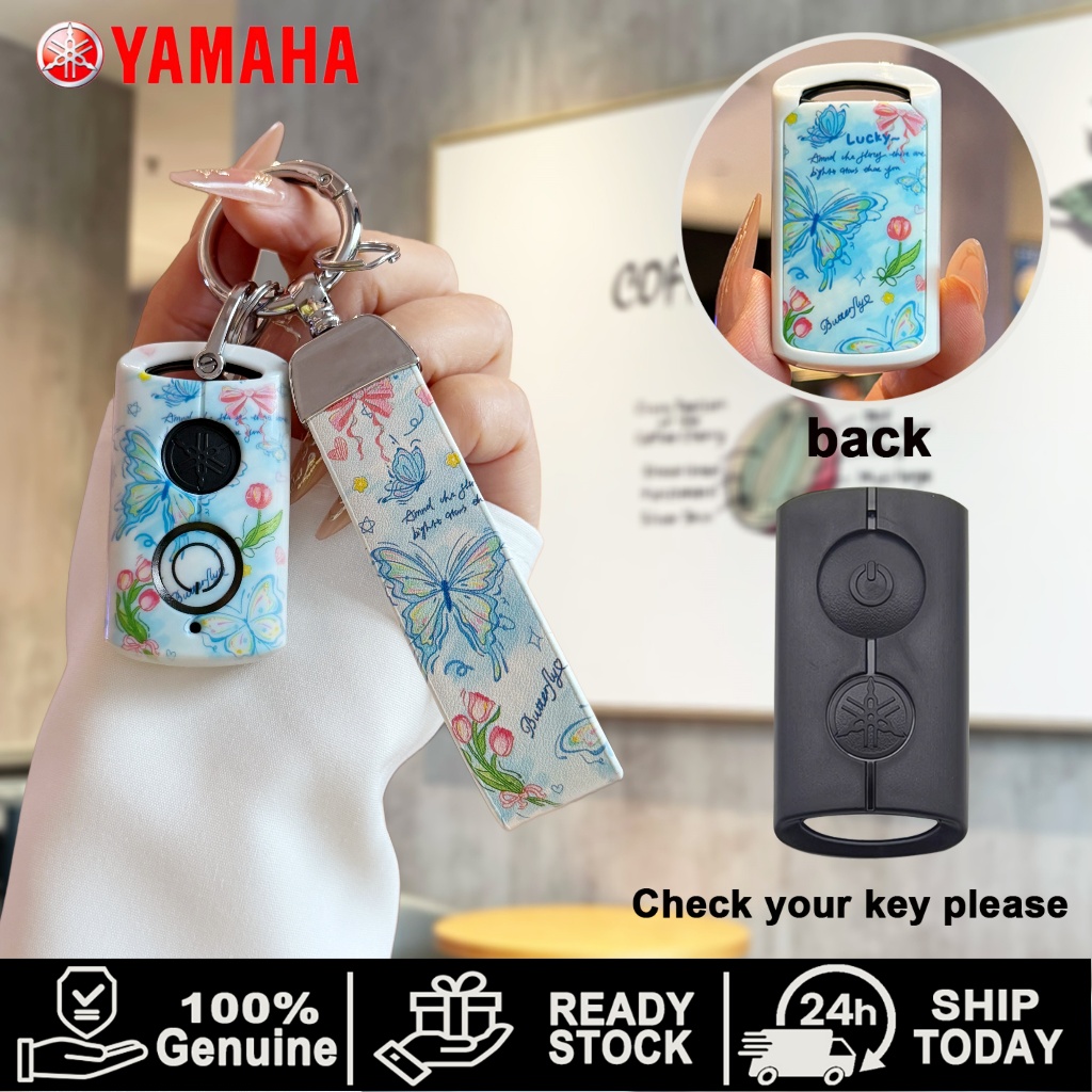 Yamaha filino 2025 Y16 ZR Fazzio NVX V2 XMAX V1 NMAX Y16 NVX155 AEROX 155 QBIX Key Fob Cover Vỏ bảo 