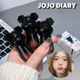 Son Lì Kiểu Gấu Dễ Thương JOJO DIARY - Lì Velvet Dạng Sương Mềm Mại Tự Nhiên Độ bão Hòa Thấp Màu Môi Trang Điểm Chống Thấm Nước Chống Dính JJ-329