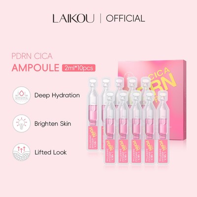 LAIKOU PDRN CICA Sửa chữa chuyên sâu Ampoule cho một hoàn thiện tinh chế và rạng rỡ Hydrat hóa sâu
