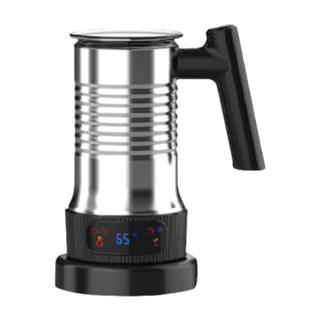 Máy tạo bọt sữa điện Almencla Dung tích lớn Latte bằng thép không gỉ Dễ dàng làm sạch Cappuccinos Máy tạo bọt mềm Máy hấp sữa