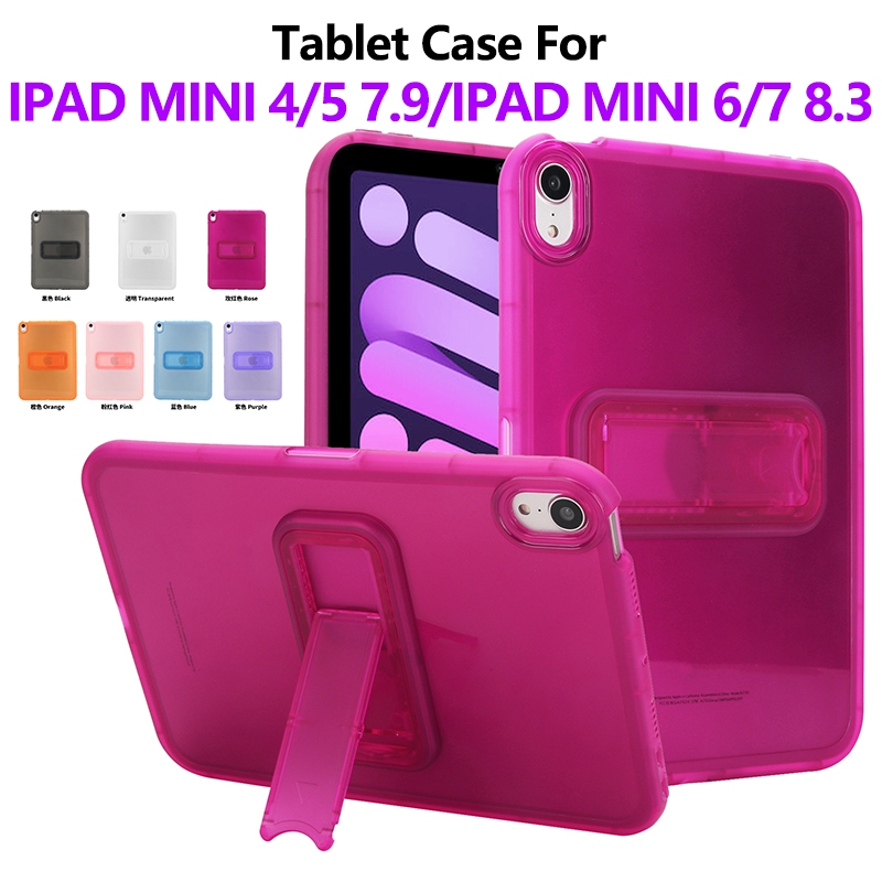 Ốp bảo vệ khung trong suốt đầy màu sắc cho iPad mini 4 5 7.9 inch iPad mini 6 7 (A17 Pro) 8.3 '' 202