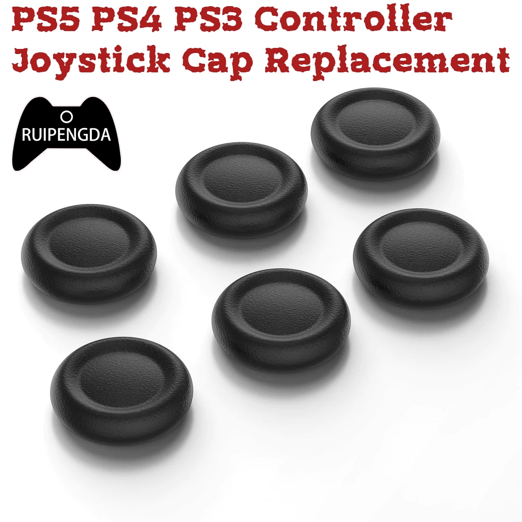 6 Cái / 10 Chiếc Nắp Thay Thế Ngón Tay Cái Tay Cầm Cho PS5 PS4 PS3 Bộ Điều Khiển Nút Dính Bao Thay Thế Một Phần Phụ Kiện Sửa Chữa