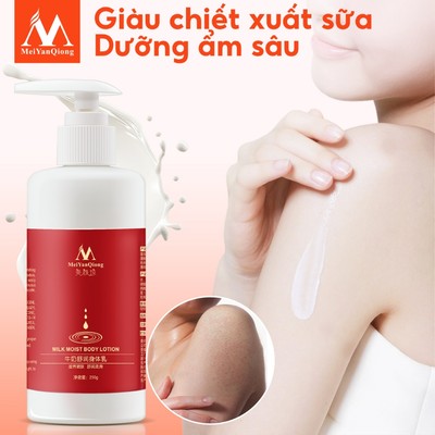 MeiYanQiong Sữa Dưỡng Thể Cân Bằng Độ Ẩm Giúp Dưỡng Trắng Và Mịn Da dưỡng ẩm White phù hợp cho mọi loại da Body Lotion 250g