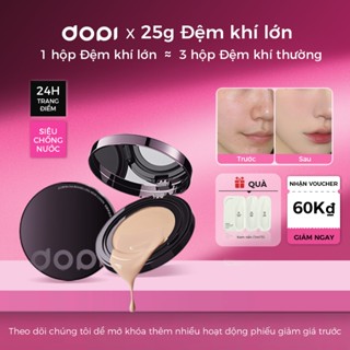  Cushion cấp ẩm kiềm dầu lâu trôi DOPI 25g phấn nước căng bóng  lớp kem nền mỏng nhẹ 
