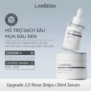  Mặt nạ LANBENA lột mụn đầu đen và thu nhỏ lỗ chân lông hiệu quả 
