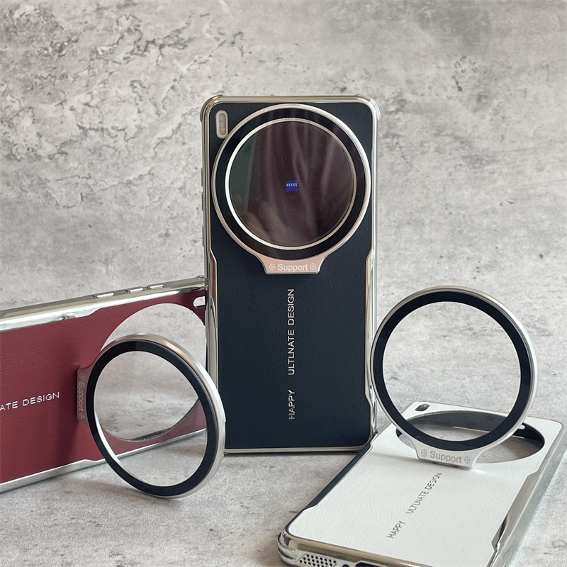 Dành Cho VIVO X300 X200S X200 Ultra X200 Pro Mini X100 X100S Ốp điện thoại Da PU Sang Trọng Có Chân 