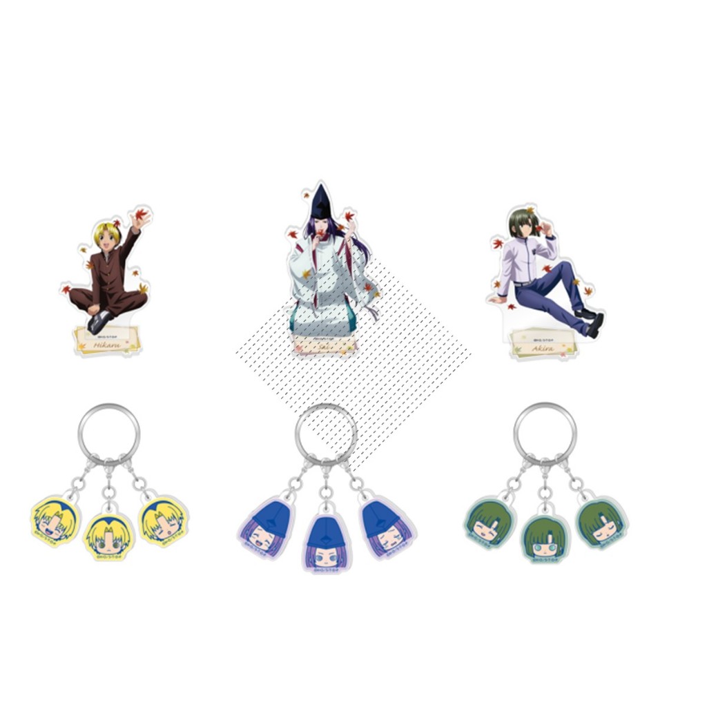 Hikaru no Go - Lá phong mùa thu Ver. Móc khóa đứng Acrylic Akira Toya Anime Hình sưu tập