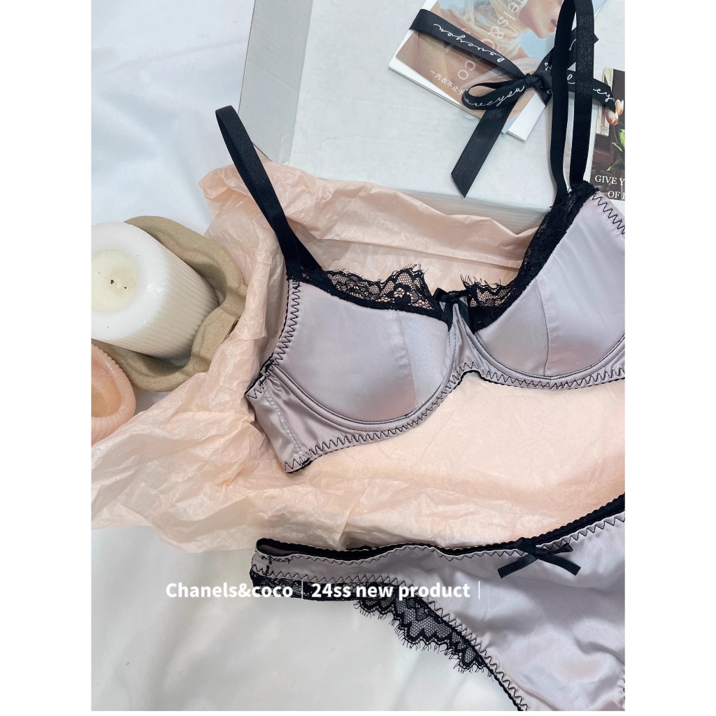 YIBEIKA Bộ áo ngực nâng ngực nhỏ gợi cảm màu đỏ gợi cảm dành cho nữ | BigBuy360 - bigbuy360.vn