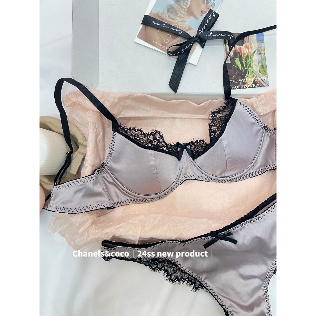 YIBEIKA Bộ áo ngực nâng ngực nhỏ gợi cảm màu đỏ gợi cảm dành cho nữ | BigBuy360 - bigbuy360.vn