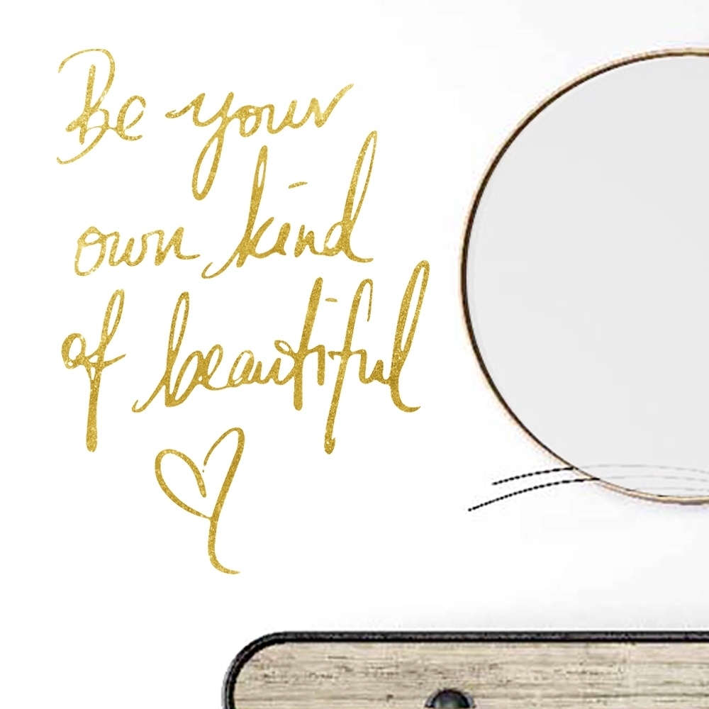 1 Miếng Dán Tường Cảm Hứng Khẩu Hiệu Đồ Họa Dán Tường Nghệ Thuật Treo Tường Deco Từ Cho Phòng Khách 