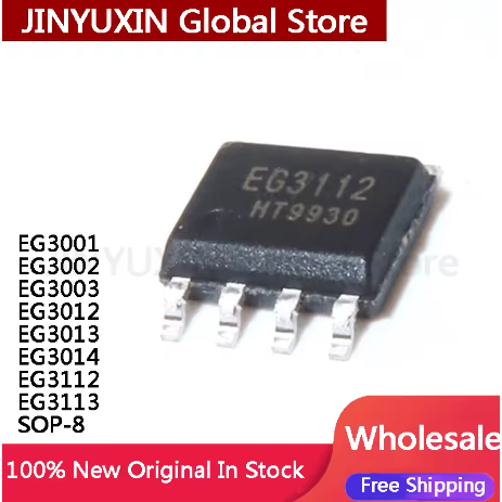 10 Cái EG3001 EG3002 EG3003 EG3014 EG3014 EG3112 EG3113 SOP8 IC Chip Bán Buôn