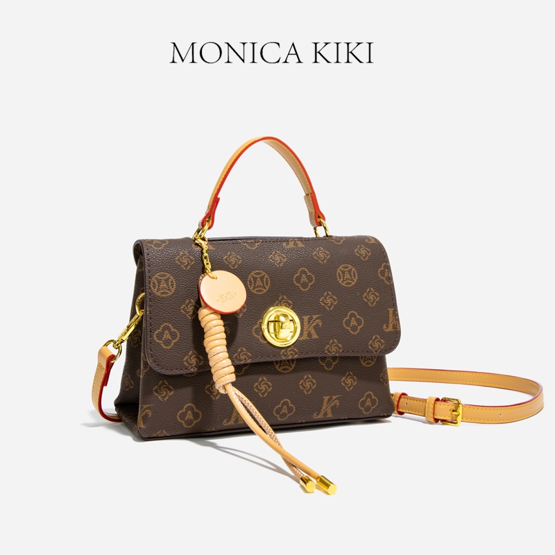 MONICA KIKI Retro Presbyopic Đi Lại Túi Xách Nữ Đeo Ngang Túi Nhỏ