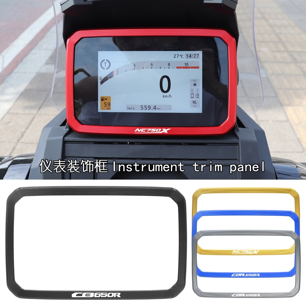 Dành Cho Xe Honda NC750X CB650R CBR650R 2024 2025 2026 Phụ Kiện Dụng Cụ Đo Khung Bao Bảng Điều Khiển