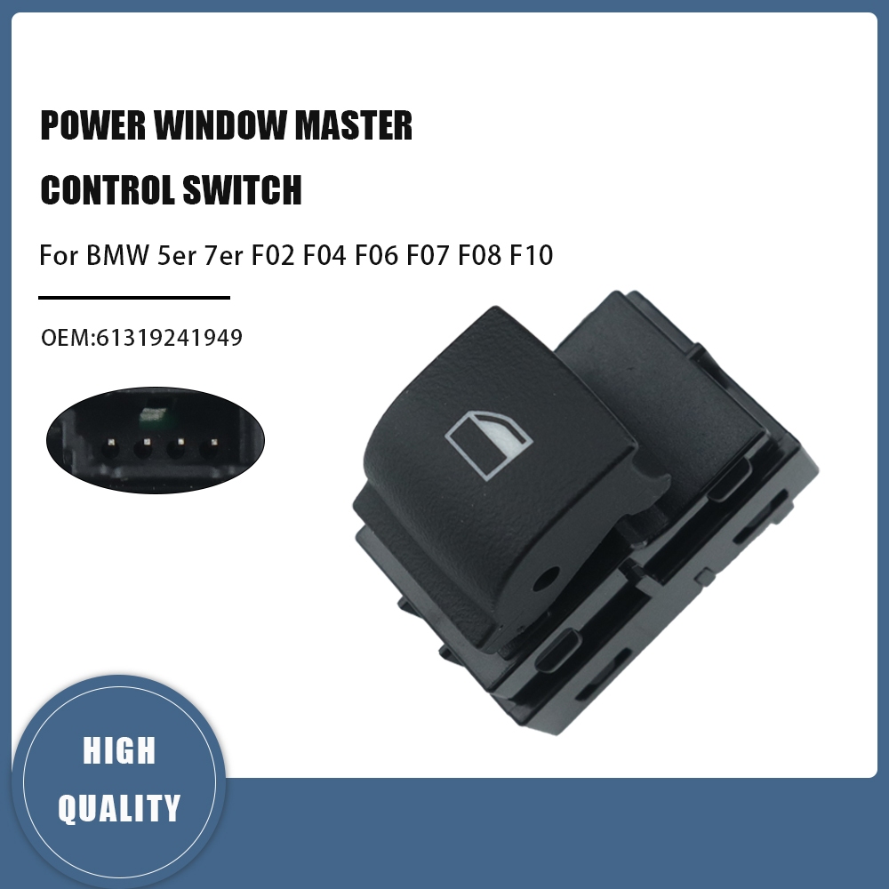 61319241949 Công tắc nâng cửa sổ phía trước bên trái bên phải cho BMW 5er 7er F02 F04 F06 F07 F08 F1
