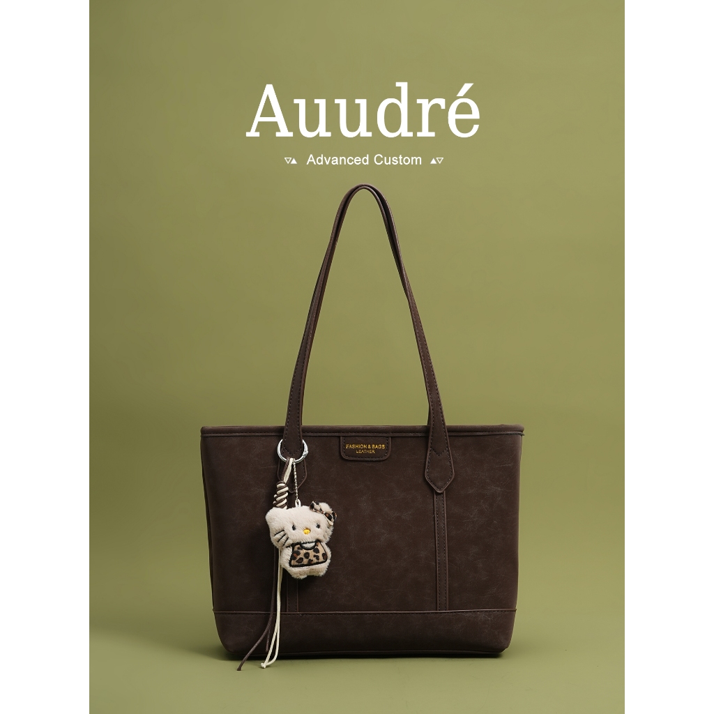 Auudre Retro Dung Tích Lớn Đi Làm Túi Tote Nữ Đeo Vai