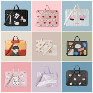 Túi chống sốc laptop 13.3 inch/ 14 inch / 15.6 inch bằng da PU chống nước