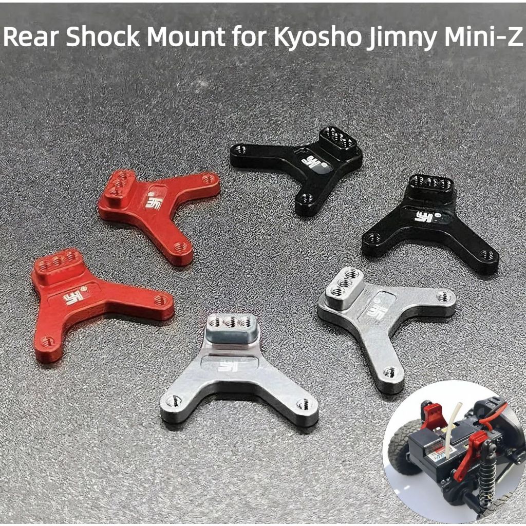 RC Xe Phía Sau Chống Sốc Gắn YH 1 / 24 RC Xe Nâng Cấp Phần Cho Kyosho Jimny Mini-Z